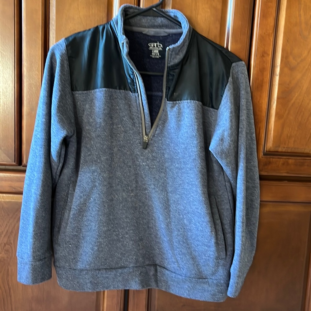 GARB boys golf half zip pullover